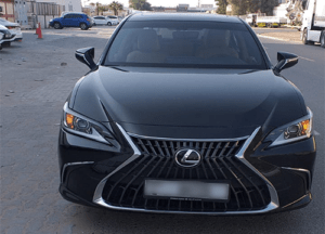 Dubai to Abu Dhabi Airport Departure by Lexus ES 3ooh 2023 Transfer